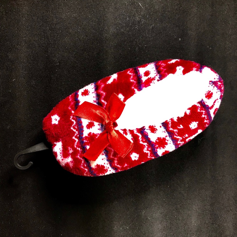 ✅🆕Kids Adorable crazy slippers dark red